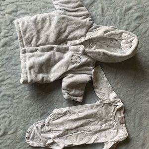 Jacket and matching onesie